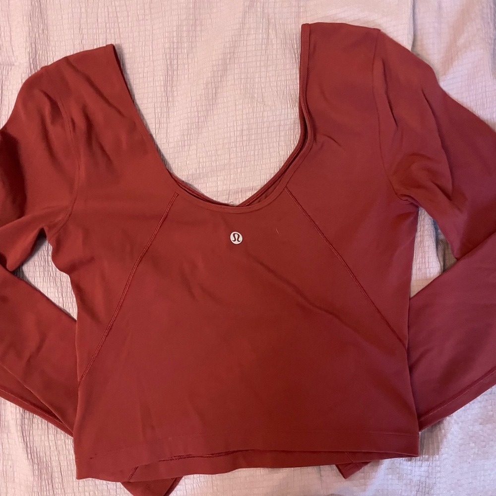 lulu align top long sleeve